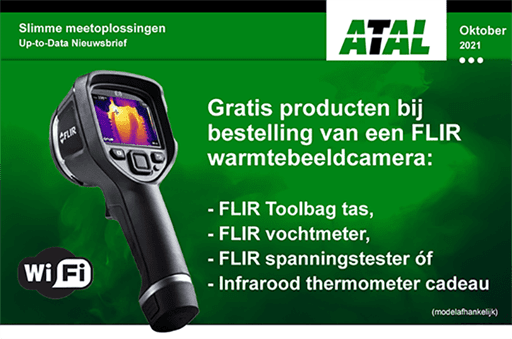 Gratis producten bij aanschaf FLIR warmtebeeldcamera